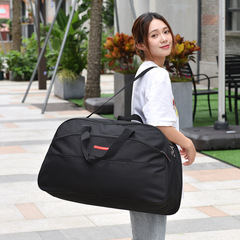 Custom-printed logo large-capacity tote travel bag Oxford fabric unisex luggage bag moving storage bag pregnancy bag