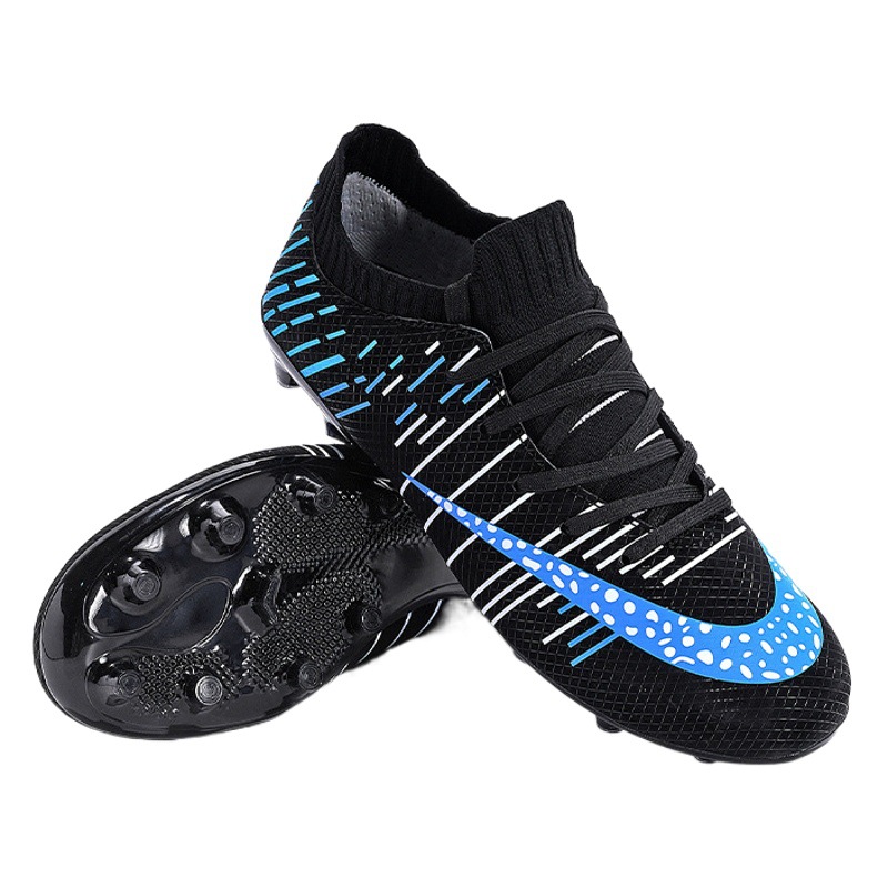 Nuevos zapatos de fútbol largo roto uñas hombres y mujeres de tamaño medio-top zapatos al aire libre cómodo transpirable antideslizante zapatos de entrenamiento de estudiantes de moda