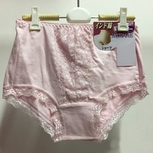 10条 纯棉蕾丝花边女士内裤舒适亲肤中腰三角裤外贸日单大码内
