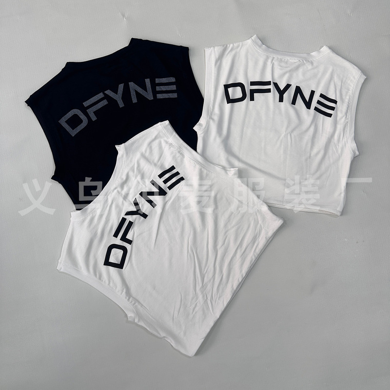 Cross-Border Dfyne New Style Sleeveless Top, Breathable Sports Fitness Vest, Elastic and Comfortable Sports Yoga Fitness Top for Women Cross-Border Dfyne New Style Sleeveless Top, Breathable Sports Fitness Vest, Elastic and Comfortable Sports Yoga Fitness Top for Women