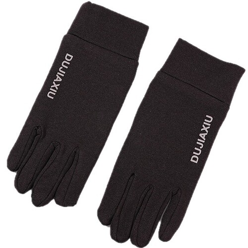 Sun protection gloves, autumn thin and warm outdoor sports driving cycling travel autumn single-layer men's gloves