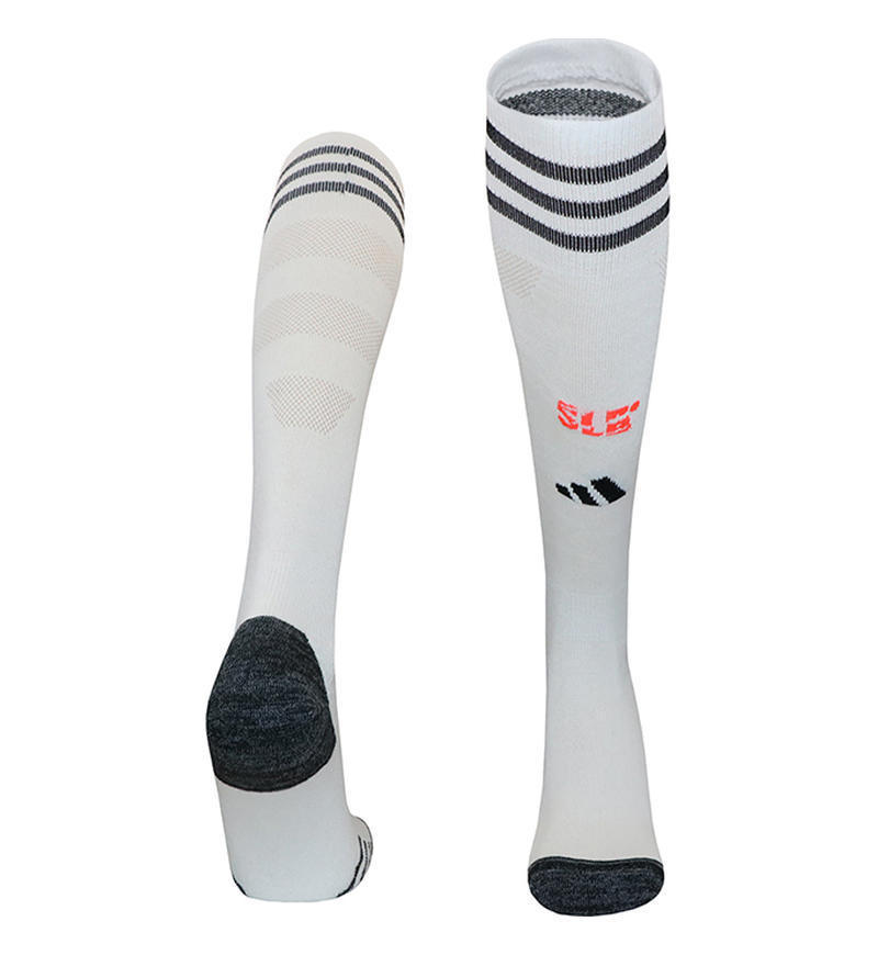 26 club tailandés Copa del Mundo calcetines de fútbol para hombres toallas profesionales sobre la rodilla antideslizante calcetines gruesas para adultos y niños