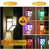 Solar Retro Wall Lamp Solar LED Window Pane Lighting Wall Lamp Outdoor Rainproof Wall Lamp Balcony Wall Lamp