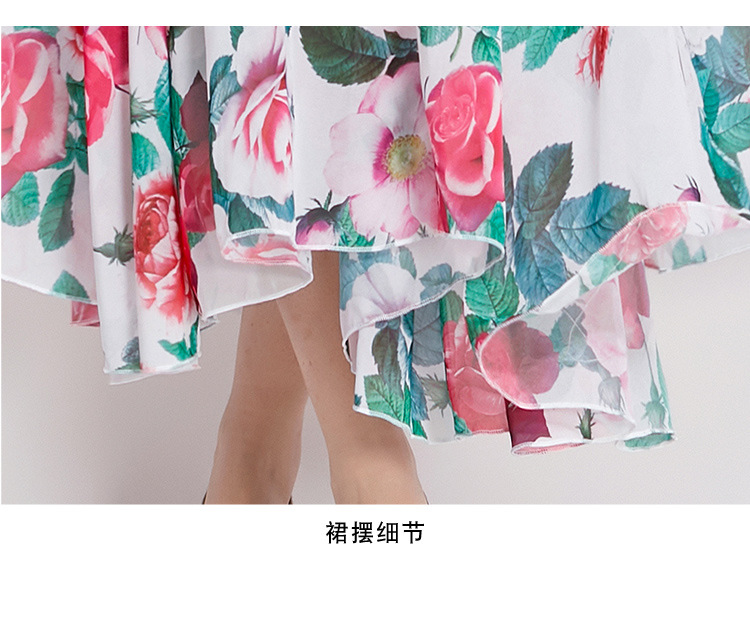 A4377 920K VÁY ĐẦM LIỀN THÂN NỮ SONTYOR HỌA TIẾT HOA THỜI TRANG NỮ VẢI VOAN G03 SẢN PHẨM MỚI