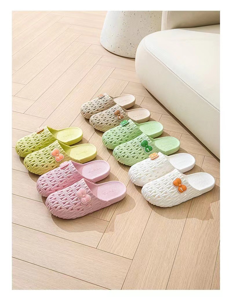 Women's Casual Solid Color Round Toe Home Slippers display picture 6