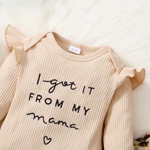2024 Autumn/Winter New Children's Set Women's Hoodie Set Long Sleeve Alphabet Leopard Print Children's Set