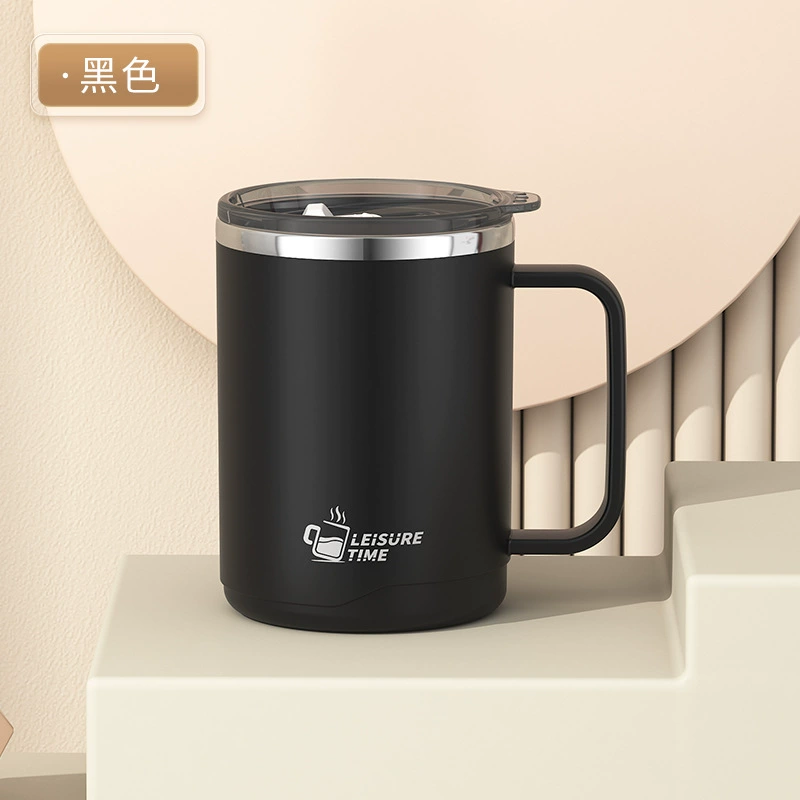 粤帝斯 Direct supply 304 Stainless Steel Marg Cup Double -Layer -made heat -hot -baked coffee cup home tea leaky cup cross -border