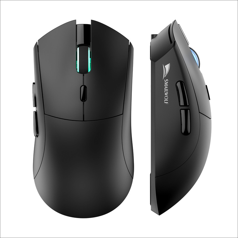 Smail Wolf RS7 3 モードワイヤレス Bluetooth ゲーミングマウス PAW3311 デスクトップコンピュータノートブックユニバーサル|undefined