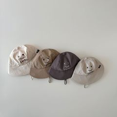 Autumn South Korean Children's Fisherman Hat, Casual and Versatile, for Girls, Large Brim Sun Hat, Baby Hat, Fisherman Hat, Wholesale