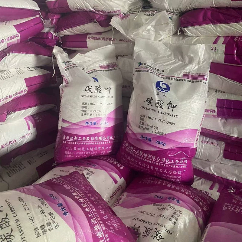 Цинхай Соленого озера Соленого цветка Промышленный класс Тяжелый карбонат калия Большой на складе Первичный источник Поставлено в тот же день