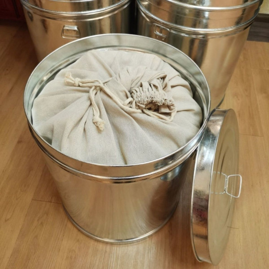 加厚陈皮桶送内袋陈皮储存罐密封陈皮专用铁桶防潮防虫大号茶叶桶