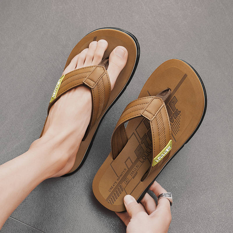 Zapatillas verano hombre todo-fósforo tendencia sandalias antideslizantes resistentes al desgaste zapatos de playa hombres interior y exterior todo-fósforo chanclas de suela blanda