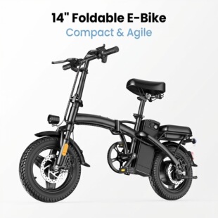 �羳���xelectric bike14���y�ۯB늄�����܇48V10AH�늳����Q