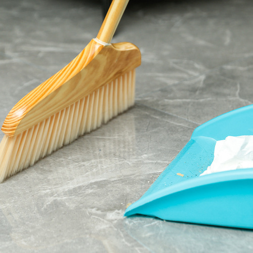 Soft bristle solid wood single broom, new strong widened broom for home use, wooden cleaning sweeping broom wholesale
