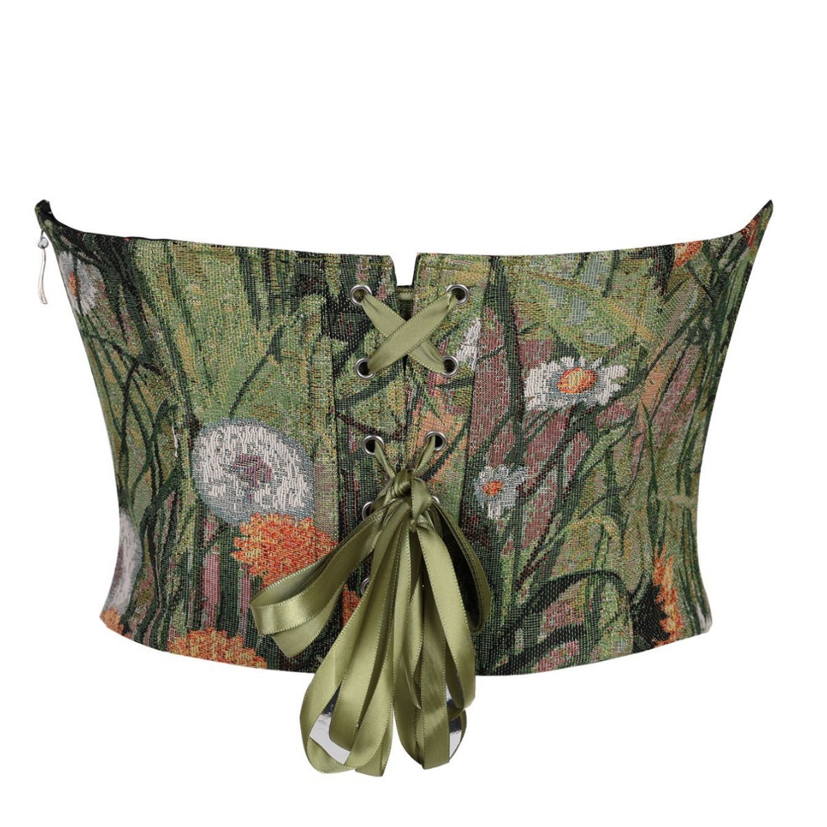 Nuevo vestido de cuerpo verde de hoja para mujeres, el pecho se reúne, el cuerpo delgado, el cuerpo delgado, el cuerpo delgado