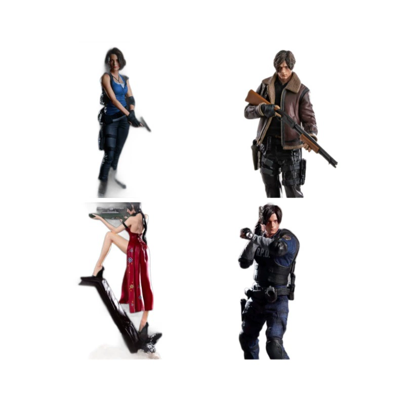 Фигурка (Resident Evil) Lyon / Ada / Gil — ПВХ, 30 см, окрашенная коллекционная модель