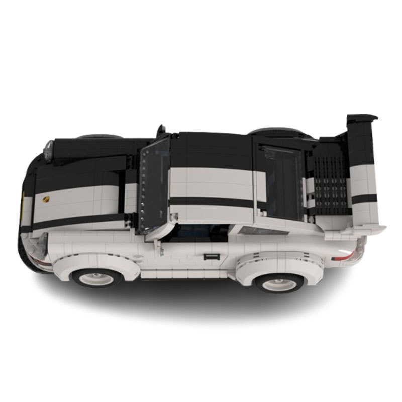 Racing Car Small Particle Building Block Set Diy Model Kit_voghion.com