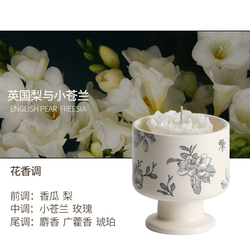 Mountain tea wax agate, candle, gift box, aromatherapy, Birthday gift, high-quality style
