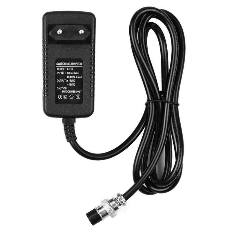 Mixer power adapter external power supply double 15V/48V 4-hole 4-pin/4-core/four-core 110v-240v Mixer power adapter external power supply double 15V/48V 4-hole 4-pin/4-core/four-core 110v-240v