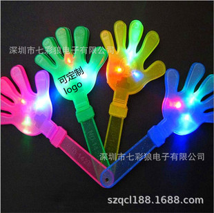 发光巴掌手拍毕业节目表演鼓掌 LED闪光手拍企业活动加油助威手拍-阿里巴巴