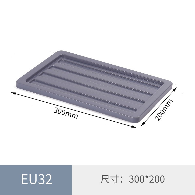 Caja de la UE Caja de facturación estándar europea Caja de filtro Caja de logística Caja de almacenamiento de herramientas engrosada con tapa Caja de plástico Caja de material al por mayor