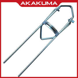 多功能简易支架金属手竿海竿两用支架地插垂钓渔具配件批发