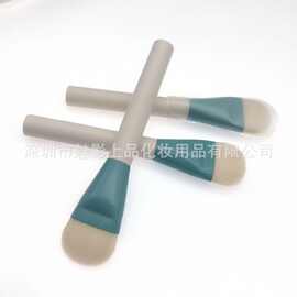 粉底刷 舌型扁头不吃粉无痕刷 高颜值化妆刷让你轻松打造完美妆容