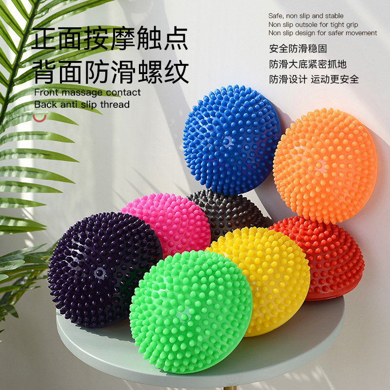 Bola de yoga Pilates PVC grueso a prueba de explosiones fuerza m mini bola de durian esmerilado deportes de fitness exclusivos bola de yoga