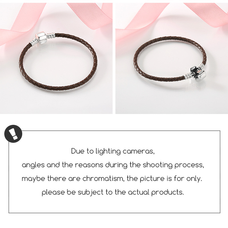 Simple Style Solid Color Pu Leather Knitting Jewelry Accessories 1 Piece display picture 3