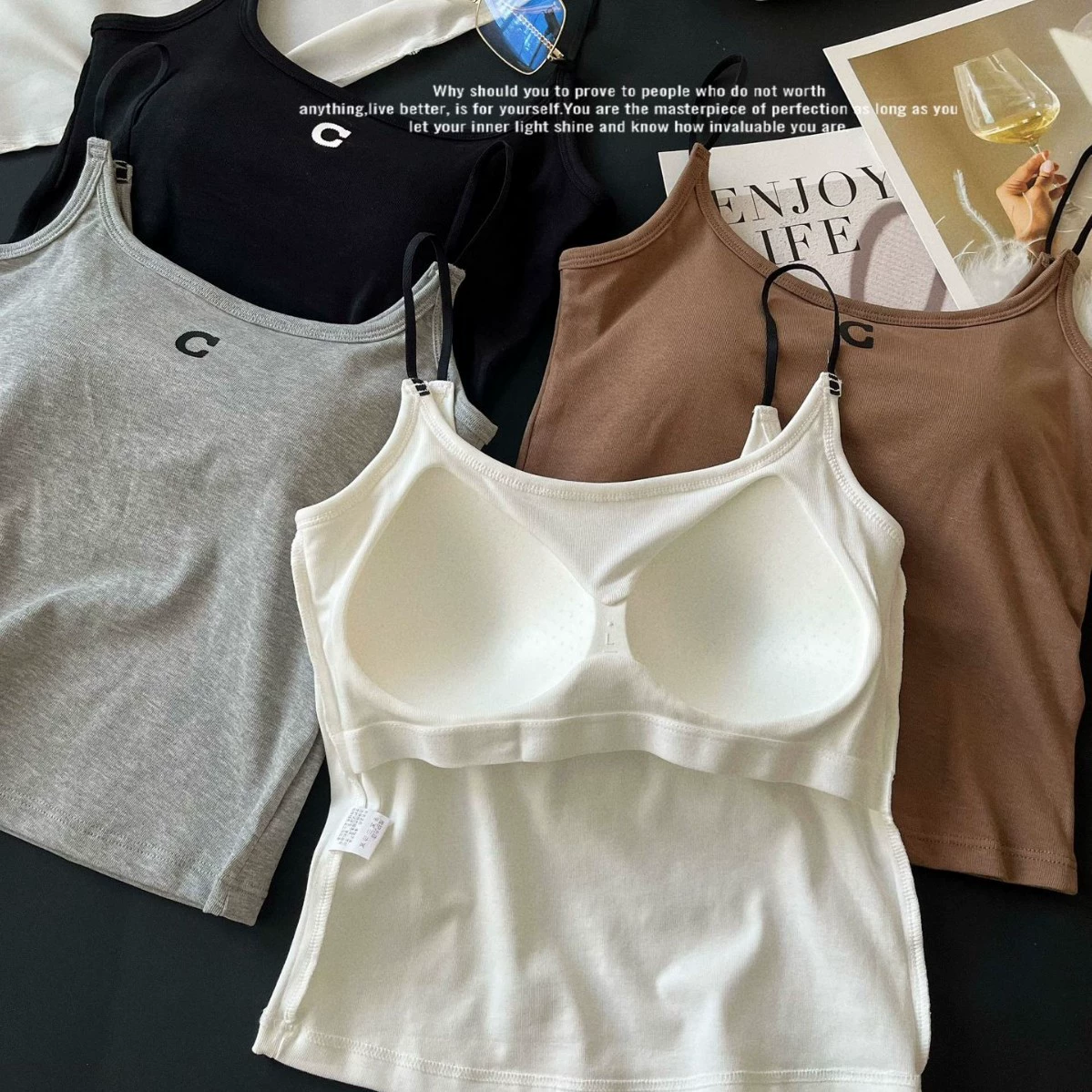 Хитрый Cotton летнее дышащее бюстье, подтягиватели груди, топ без рукавов, майка, утягивающий эффект