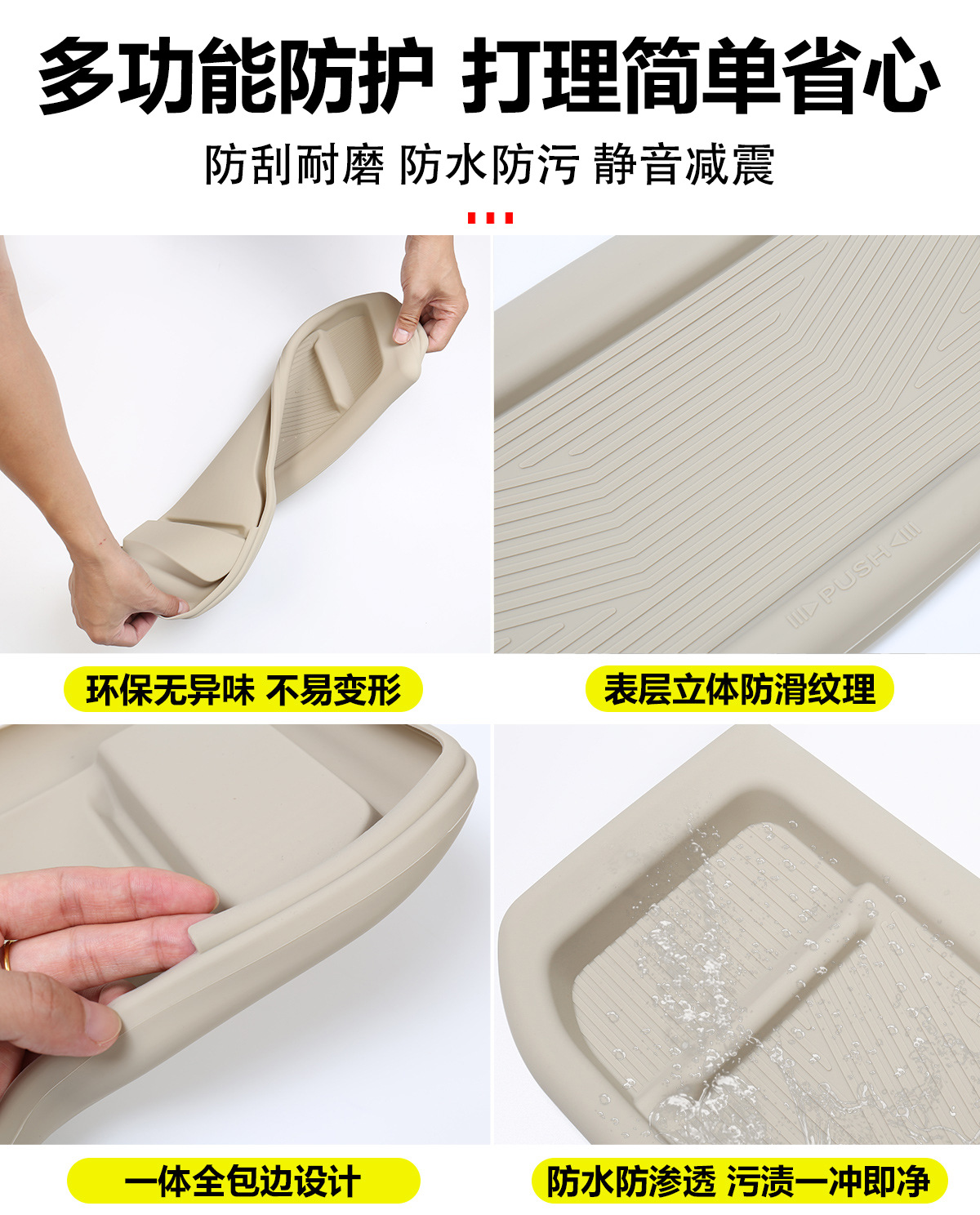 Original factory 23 to 26 model Alphard 40 series middle row small table mat silicone pad Vellfire second row dining table mat