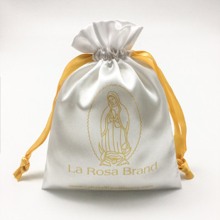 Order satin drawstring bag jewelry packaging bag underwear clothing storage finishing bag small cloth bag