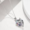 Colorful Phoenix, crystal pendant, necklace, Amazon, suitable for import, wholesale