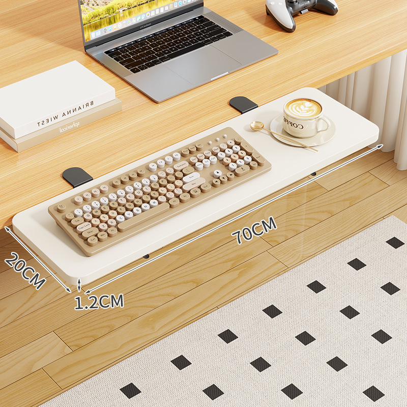 Extensión Plegable de Escritorio para Computadora con Soporte de Brazo para Oficina image 45