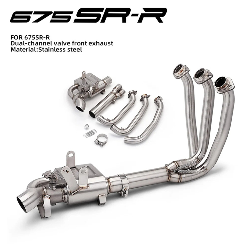 Chunfeng 675SR-R Motosiklet Üçün Ön Egzoz Borusu Klapan Qutusu