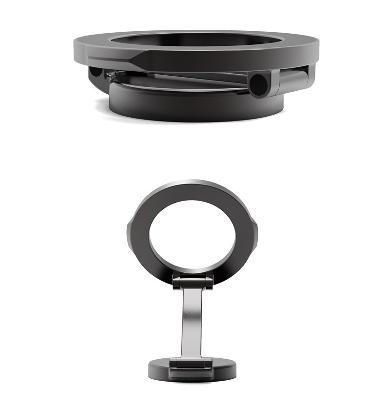 Car mobile phone bracket magnetic folding 360 ° rotating car dashboard navigation mobile phone support frame