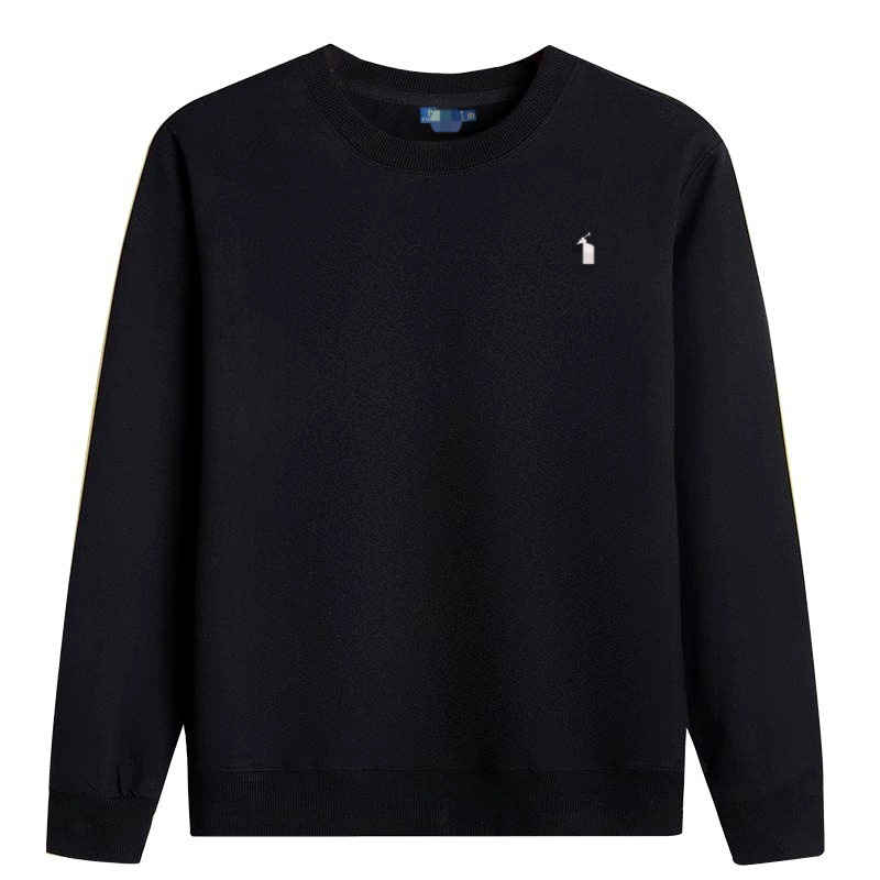 Cross-Border Rl Round Neck Sweatshirt Pony Logo Long-Sleeved Pullover Pure Cotton Men's and Women's Tops Paul Embroidered Sweatshirt Cross-Border Rl Round Neck Sweatshirt Pony Logo Long-Sleeved Pullover Pure Cotton Men's and Women's Tops Paul Embroidered Sweatshirt