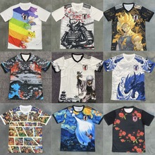 25-26新款日本球衣动漫系t恤海贼王武士樱花龙珠特别版跨境足球服