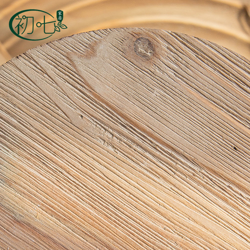 French Retro Carved Fruit Tray Wedding Photography Props Inn Entrance Decoration Old Style Solid Wood Decorative Item 