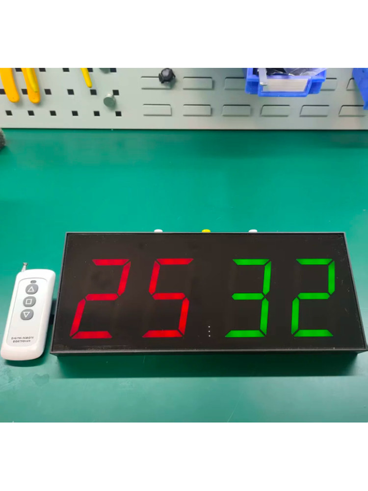 Billiard room electronic scoreboard, pool hall table scoreboard, large-screen digital display scoreboard, wireless charging counter