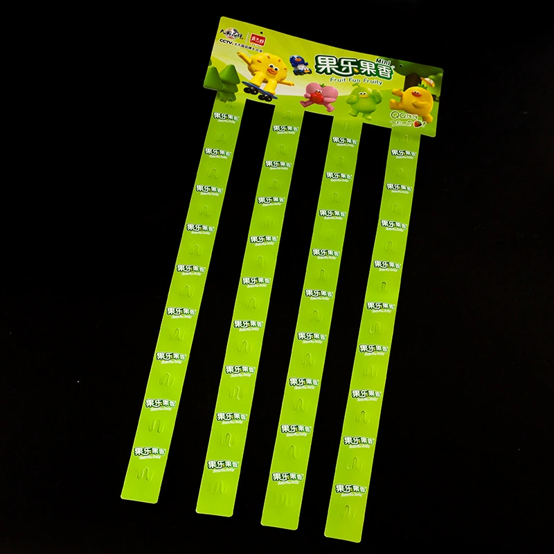 Супермаркет висячие сумки цветная печать пластиковые полки для хранения продуктов