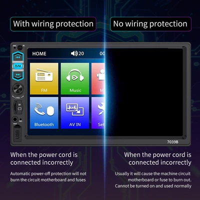 Reversing Rear View Bluetooth – Car mp5