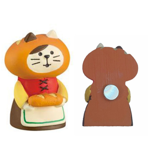 Japanese groceries zakka cute refrigerator magnet series Japanese photo props miniature resin gift cat ornaments
