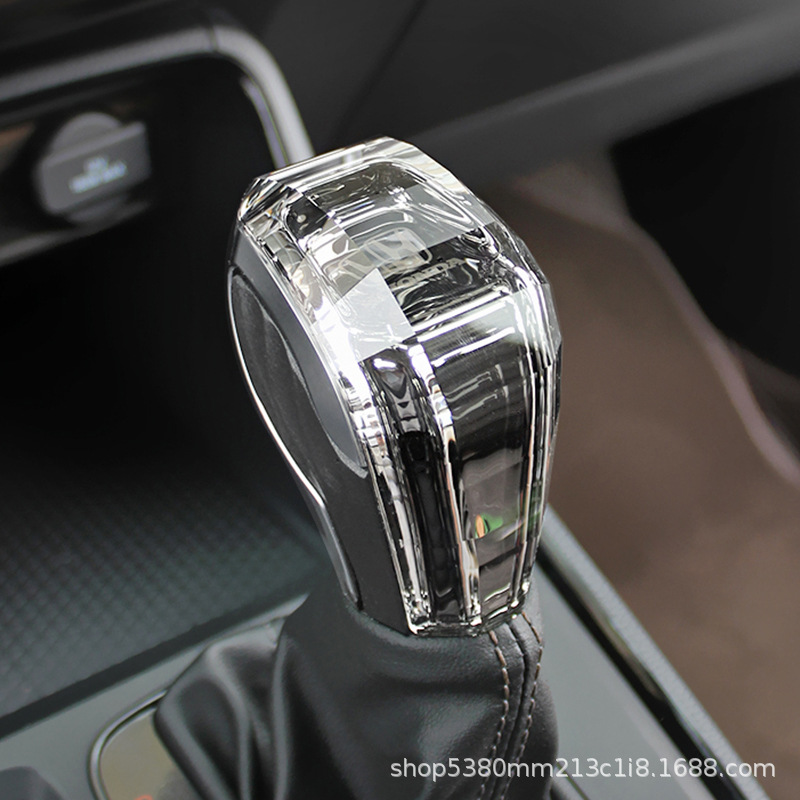 Aplicable a Toyota, Honda, Kia, Hyundai, Nissan, Ford, ajuste de palanca de cambios de cristal, cabezal de cambio de marcha, suspensión luminosa, balonmano