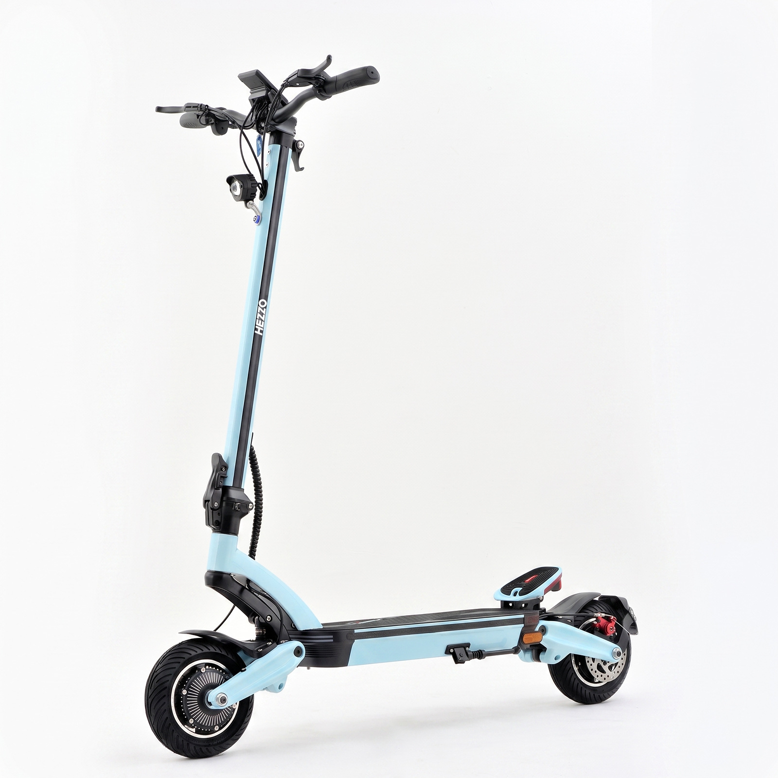 Dual-motor electric scooter for adults, foldable high-speed personal transport vehicle, customizable OEM lithium battery scooter for ride-hailing use