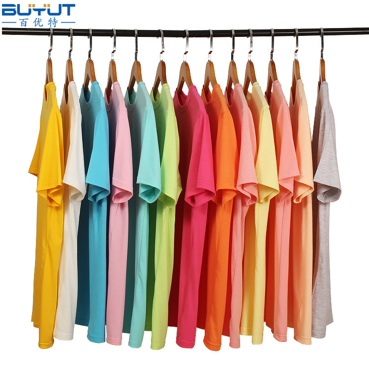 Cross-border for sublimation blank t-shirt imitation cotton 190 grams solid color T-shirt US size short sleeve T-shirt spot wholesale Cross-border for sublimation blank t-shirt imitation cotton 190 grams solid color T-shirt US size short sleeve T-shirt spot wholesale