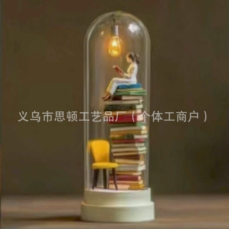 Reader Night Light in Cross-Border Test Tubes Reader Night Light Reader Decoration Ornaments