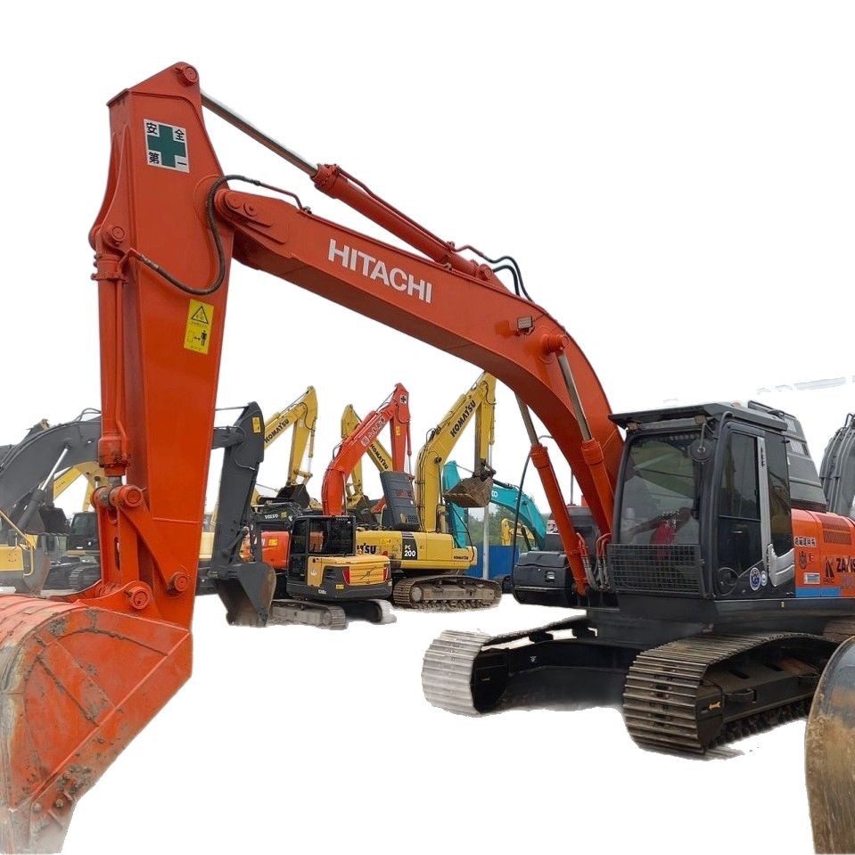Exportaciones nacionales y extranjeras originales Hitachi 200 210 220 240 excavadoras de gran tamaño Shanghai línea especial de comercio exterior