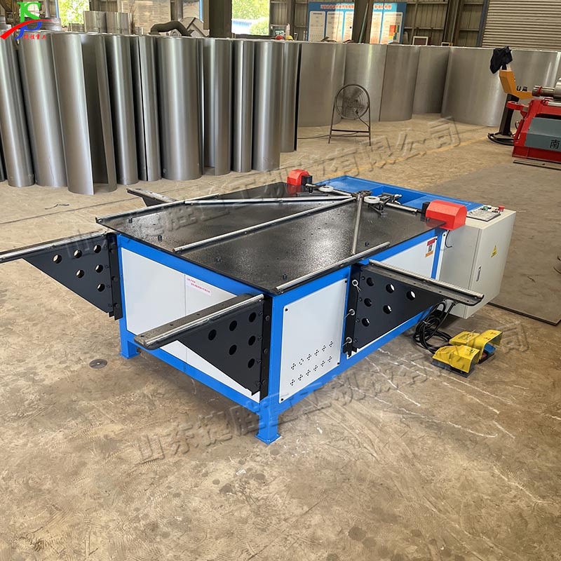 Equipo de crimpado de metal totalmente automático de placa de acero hidráulico horizontal máquina integral de crimpado de placa de acero inoxidable