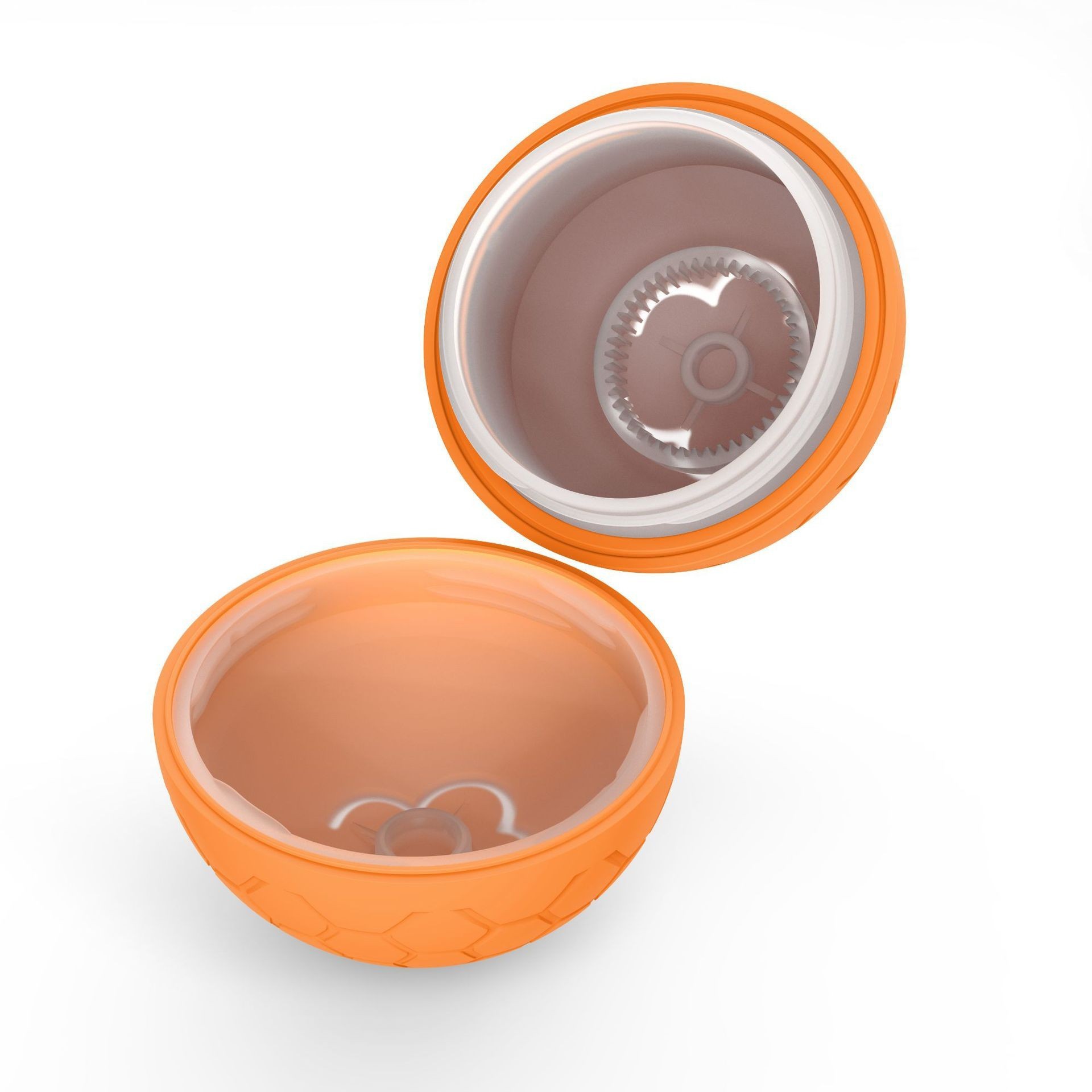 Orange ball--shell